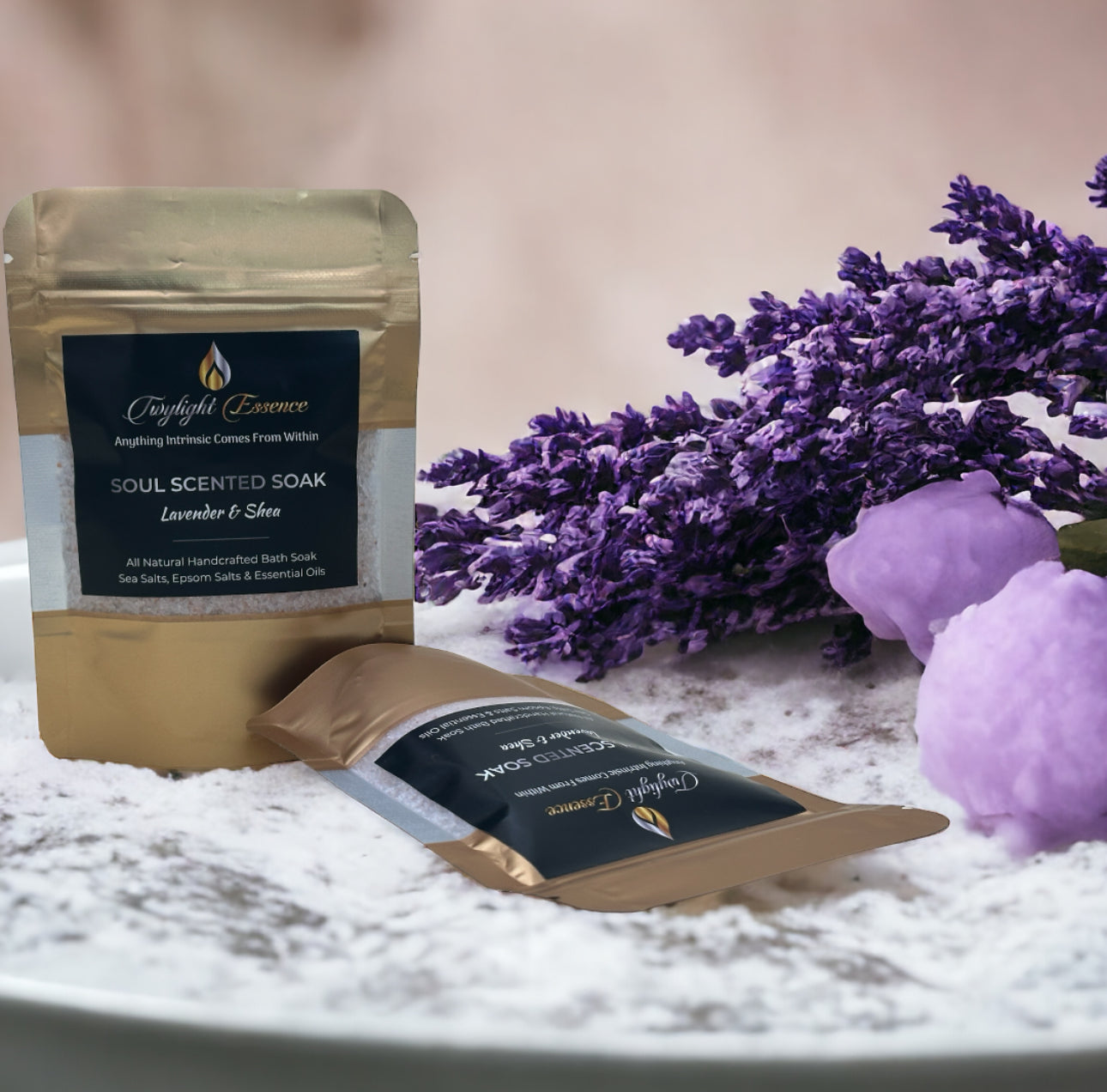 Lavender & Shea Bath Soak (1 pack) 2.6 oz each